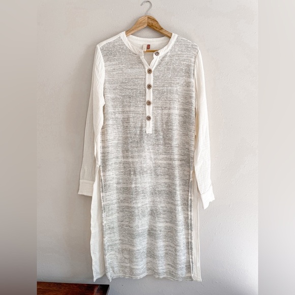 PILCRO | Anthropologie NWT Lagenlook Beach Dress/Swim Cover up, Small - Picture 4 of 9